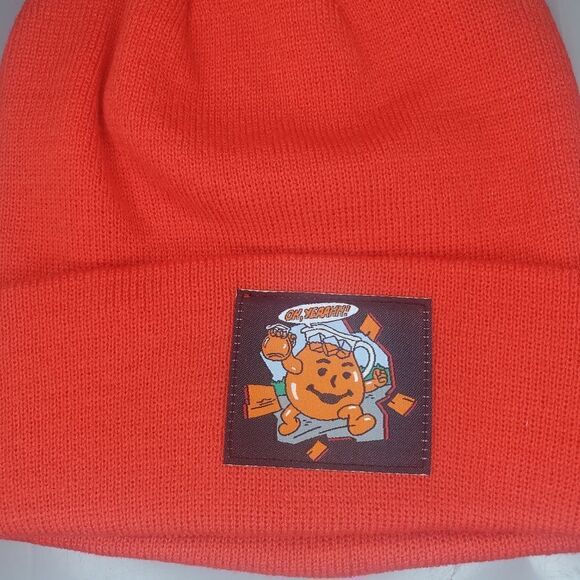 Kool Aid Winter Red Hat Beanie By Mad Engine OSFM NWTUnisex - Picture 2 of 7